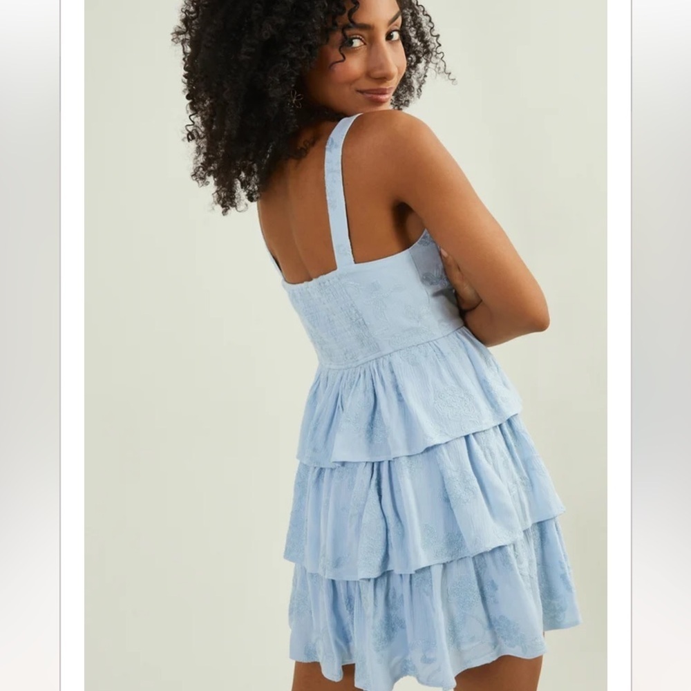 New with tags altard state Roxie floral tiered mini dress - Picture 3 of 5